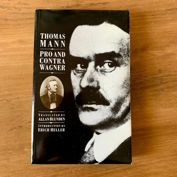 Pro and Contra Wagner Thomas Mann Book Paperback 1985 Faber and Faber - Picture 2 of 10
